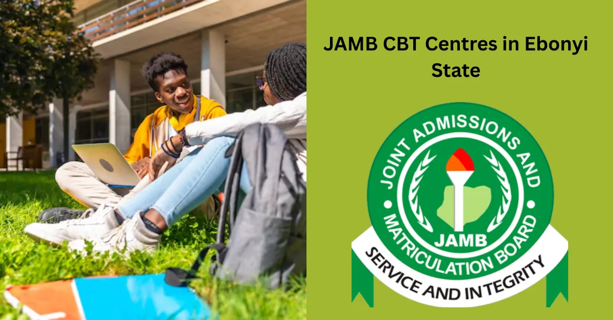 Approved JAMB CBT Centres in Ebonyi State 2026