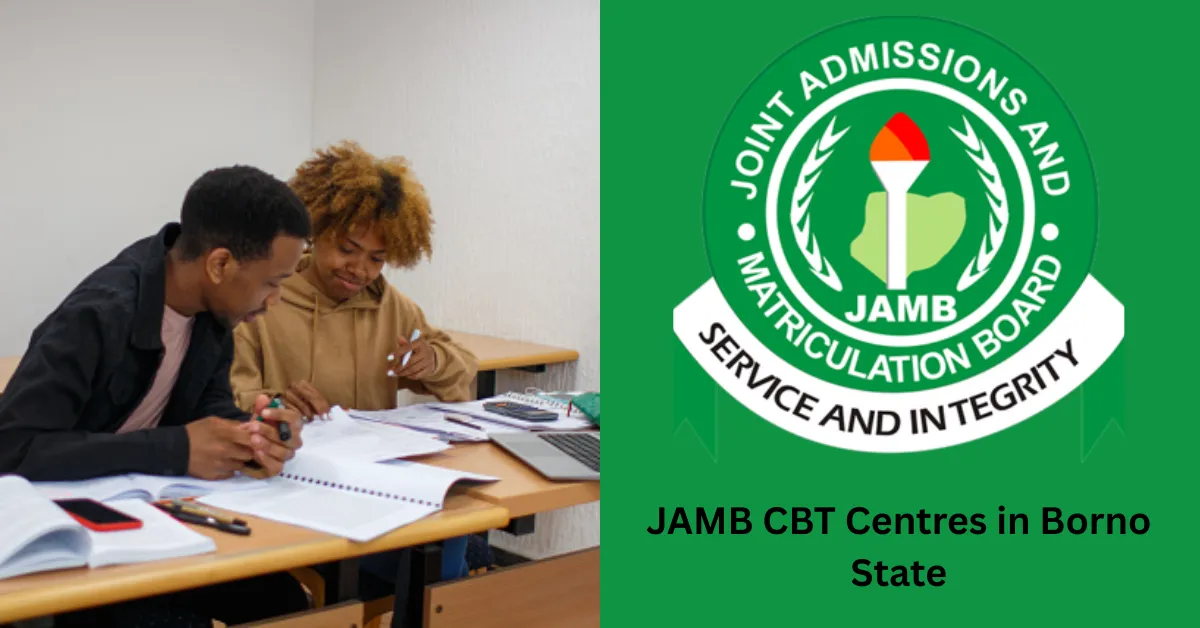 Approved JAMB CBT Centres in Borno State 2026