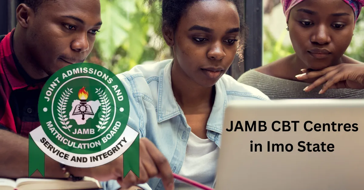 Approved JAMB CBT Centres in Imo State 2026