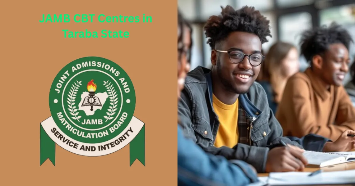Approved JAMB CBT Centres in Taraba State 2026