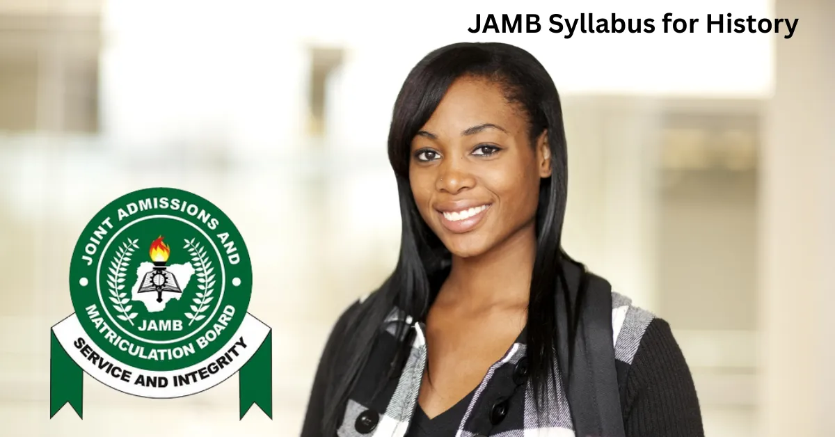 JAMB Syllabus for History 2026