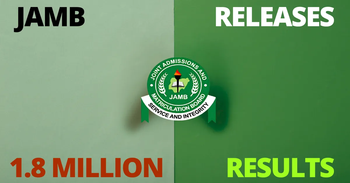 JAMB Releases 1.8 Million UTME 2026 Results After Exam Concludes