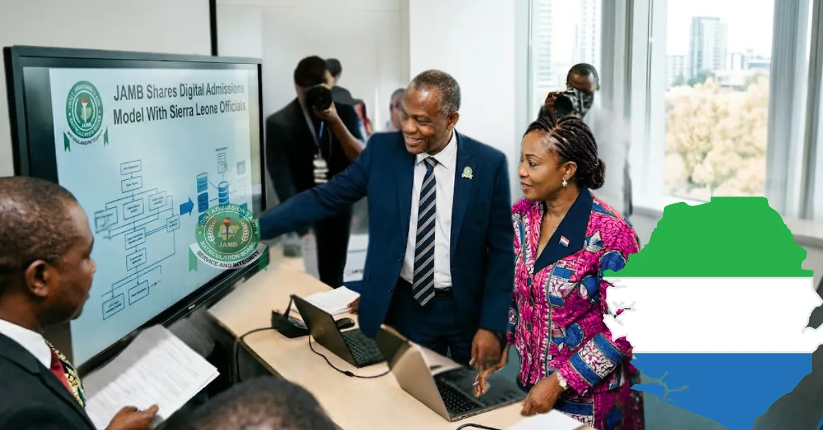 JAMB Shares Digital Admissions Model With Sierra Leone Officials